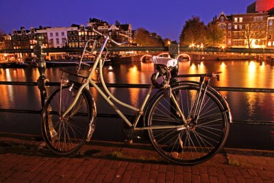 Vélo hollandais à Amsterdam