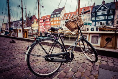 Vélo rétro en ville