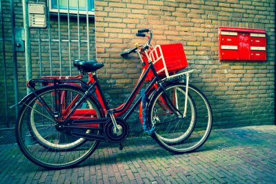 Papier peint  Vélos à Amsterdam