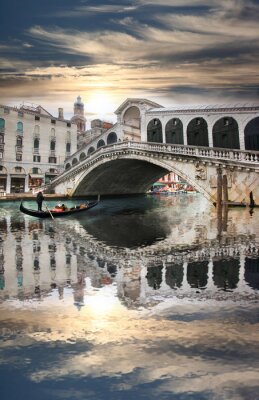 Venise 3D et le pont du Rialto