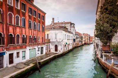 Papier peint  Venise et eau turquoise
