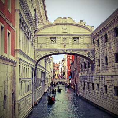 Papier peint  Venise et le Pont des Soupirs