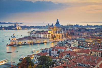Papier peint  Venise vue du ciel
