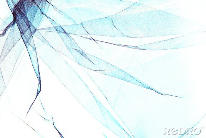 Papier peint  Verre cassé bleu clair