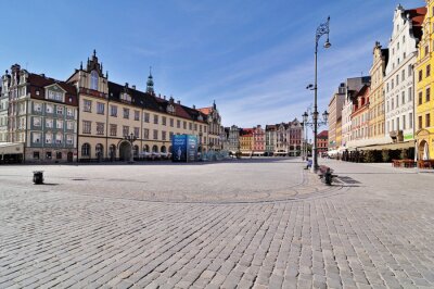 Papier peint  Vieille ville large Wroclaw