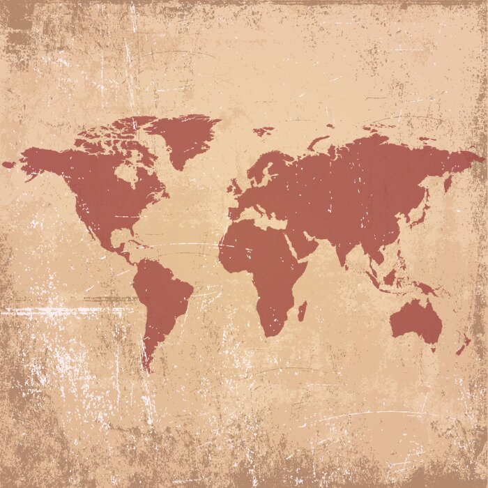Papier peint  vieux mao monde