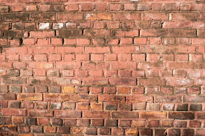 Papier peint  Vieux mur en briques