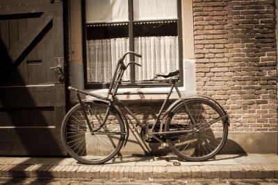 Papier peint  Vieux vélo