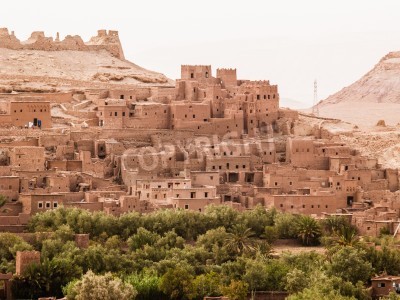 Papier peint  Ville près du désert