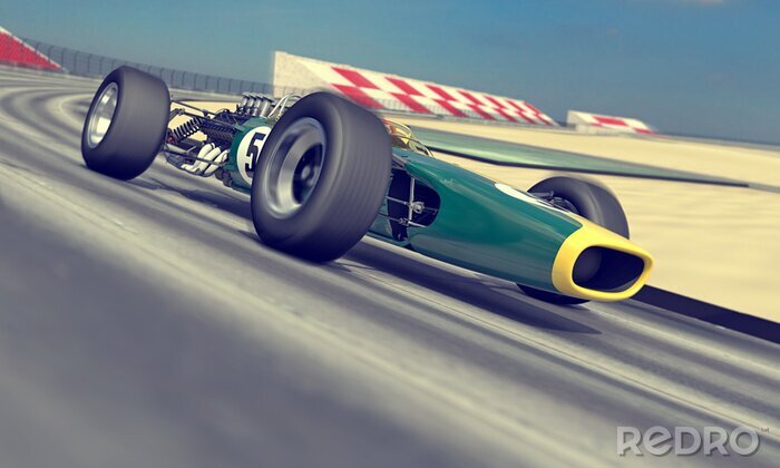 Papier peint  Vintage racer