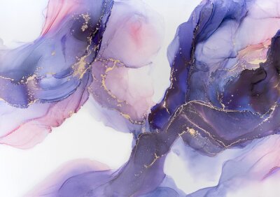 Papier peint  Violet indiscipliné