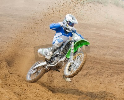 Papier peint  VLADIMIR, RUSSIA - AUGUST 8: Team IMBA Cup of Nations (motocross) in Vladimir, August, 8, 2010 in Vladimir, Russia.