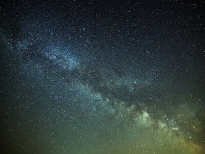 Papier peint  Voie lactée dans le ciel nocturne