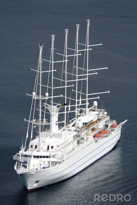 Papier peint  voilier croisière