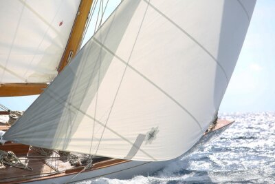 Papier peint  Voilier qui tourne