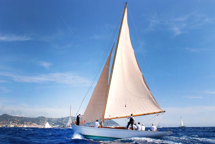 Papier peint  Voiliers journée de vacances