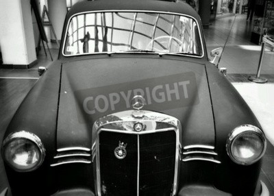 Papier peint  Voiture ancienne.