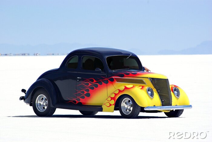 Papier peint  voiture classique