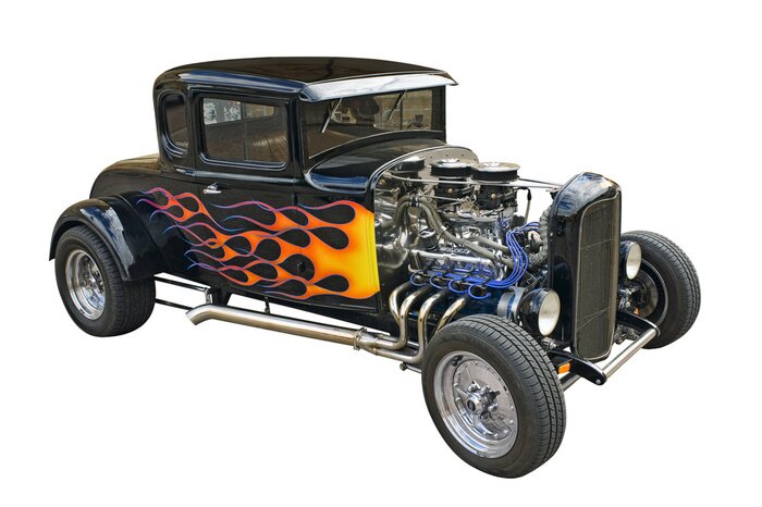 Papier peint  Voiture classique