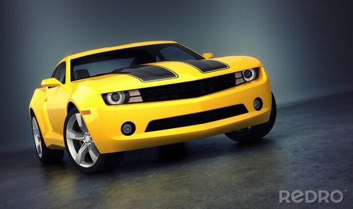 Papier peint  Voiture de sport