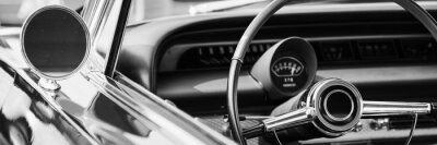 voiture de style rétro