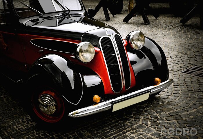 Papier peint  voitures anciennes