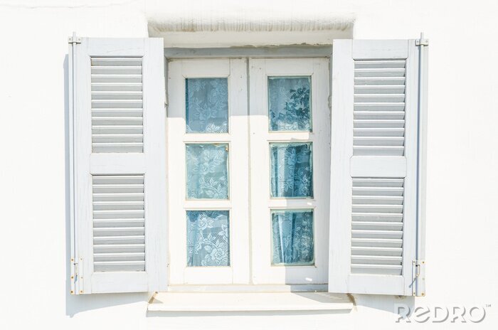 Papier peint  Volets grecs