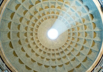 Papier peint  Voûte du Panthéon en 3D