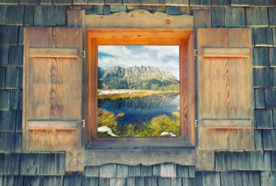 Papier peint  Vue de la fenêtre