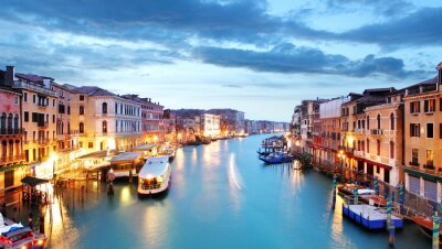 Vue de Venise depuis le pont