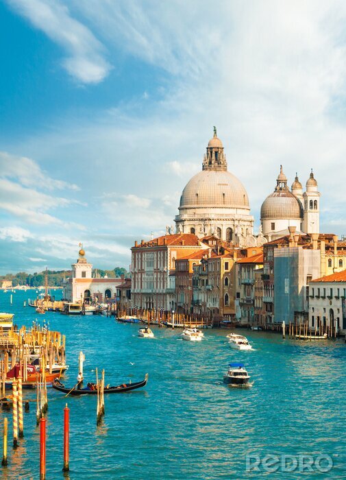 Papier peint  Vue magnifique sur le Grand Canal, Venise, Italie
