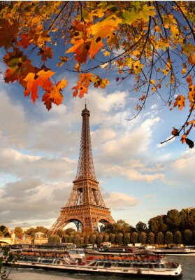 Vue Paris en automne