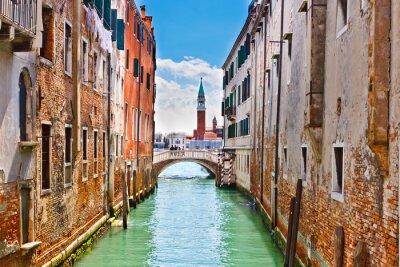 Vue sur le canal de Venise