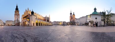 Papier peint  Vue sur le panorama de Cracovie