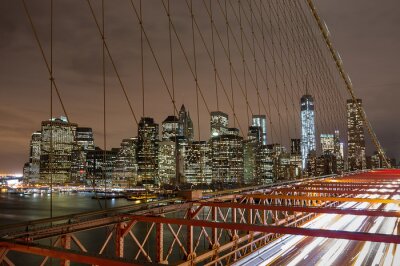 Papier peint  Vue sur New York depuis un pont