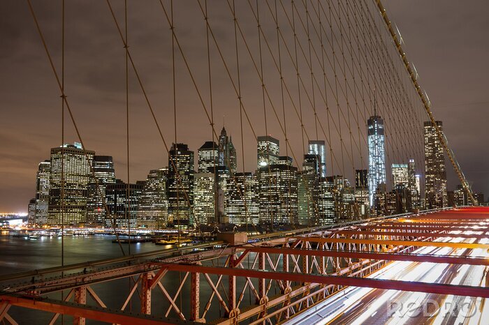 Papier peint  Vue sur New York depuis un pont