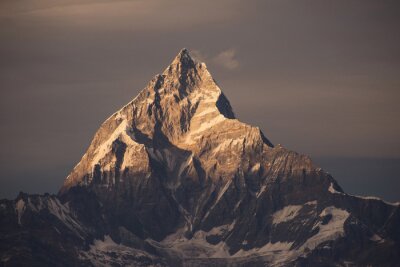 Papier peint  Vue sur un sommet de l'Himalaya, paysage