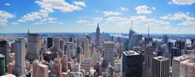 Papier peint  Vues panoramiques sur Manhattan