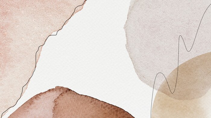 Papier peint  Watercolor patterned banner