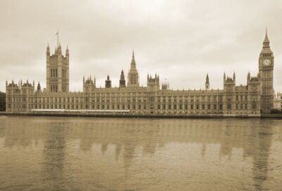 Westminster en sépia