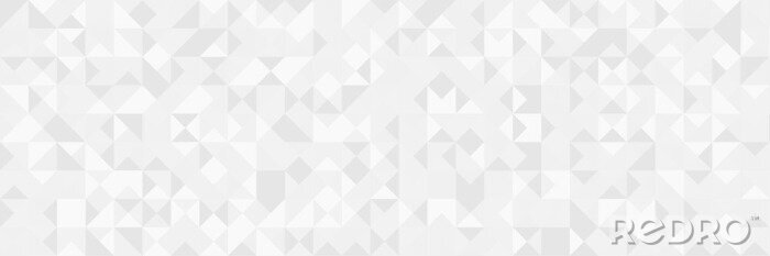 Papier peint  White square pattern. White silver geometric universal background for business presentation . Abstract elegant seamless pattern. Minimalist empty triangular BG. Halftone monochrome cover. 2021