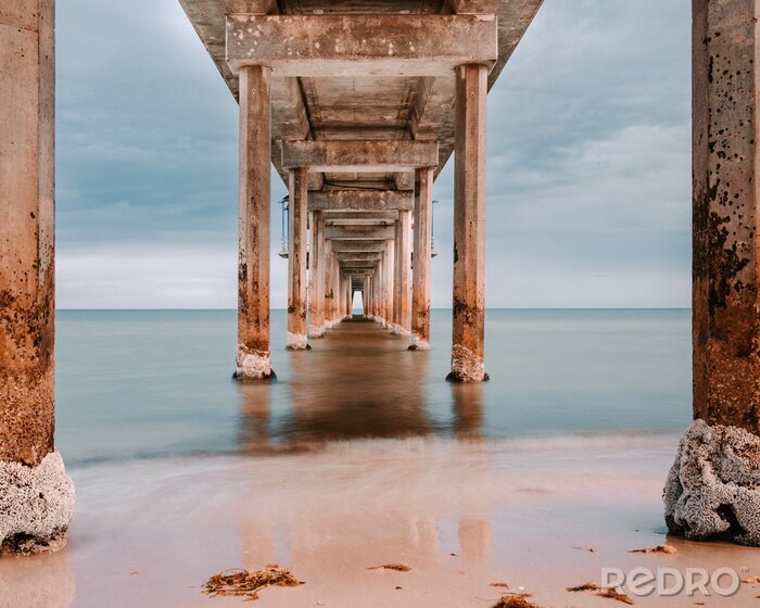 Papier peint  Wooden jetty at Brighton Beach