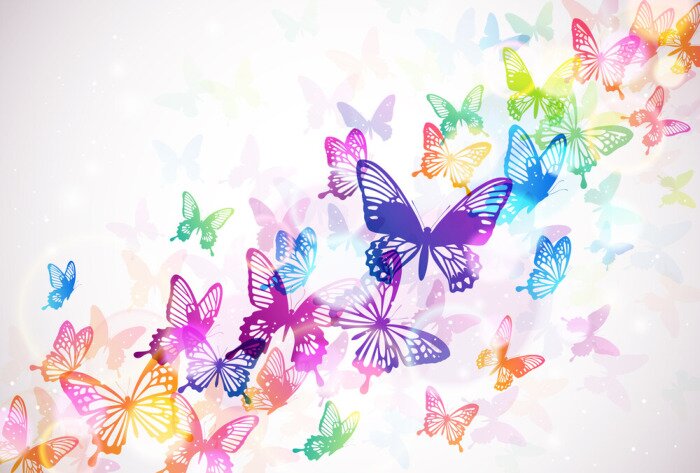 Papier peint  蝶 々