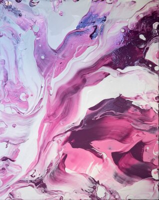 Poster  abstract background in fluid art style 12