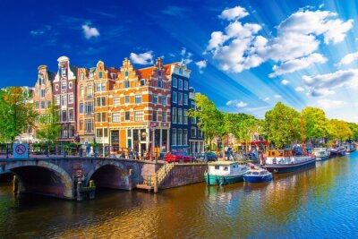 Amsterdam ville colorée