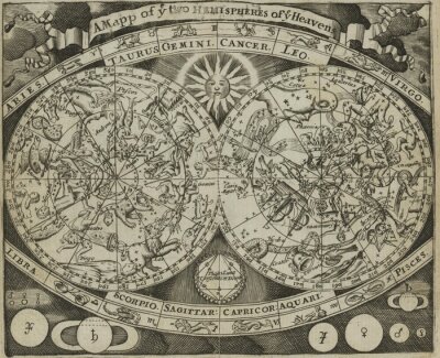 Ancienne carte des constellations