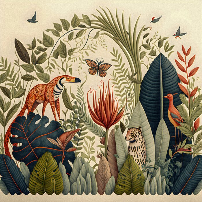 Poster  Animaux de la jungle