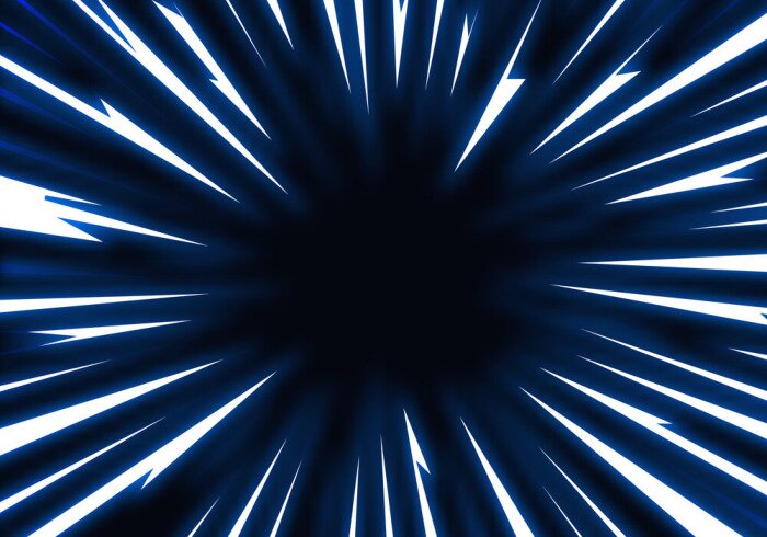 Poster  Anime et énergie scintillante