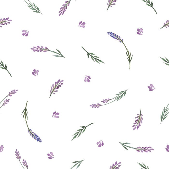 Poster  Aquarelle motif floral