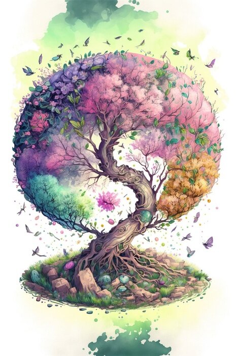 Poster  arbre fantastique